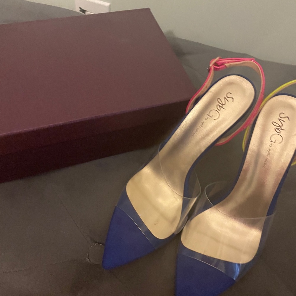 Size 10 women’s sling back pumps NO BOX